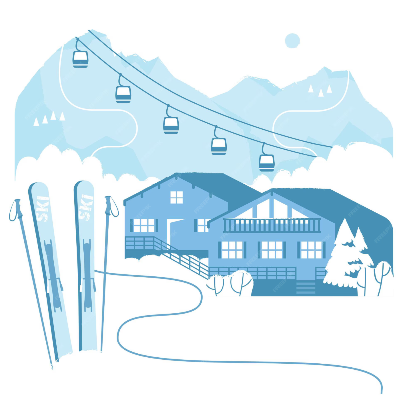 Moon Village Ski-School